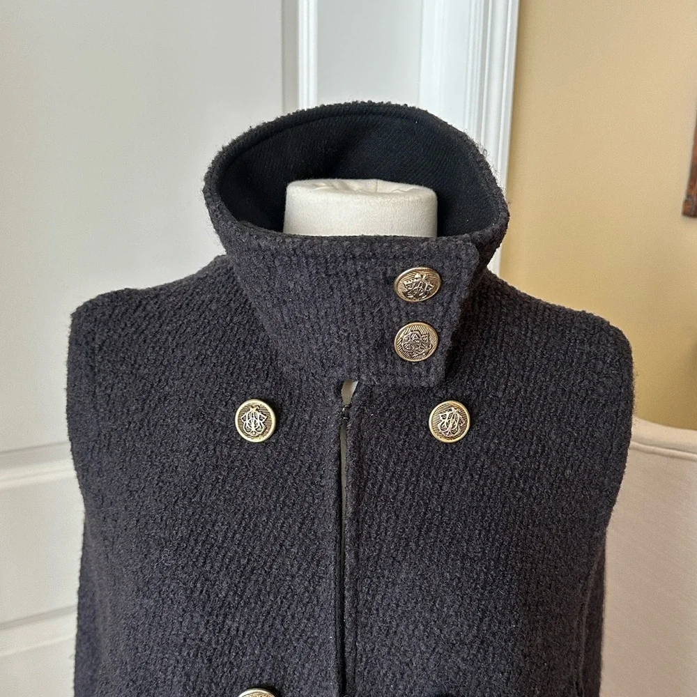 Zara limited edition wool blend Cape Coat - Picture 10 of 13